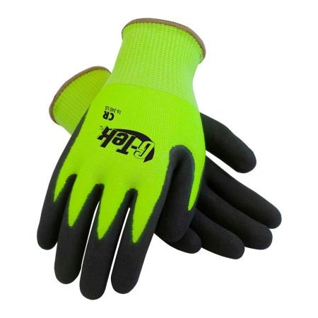 Pip Cut-Resistant Coated Gloves, Cut Level A3 , Foam Nitrile , Sandy 16-340LG/L